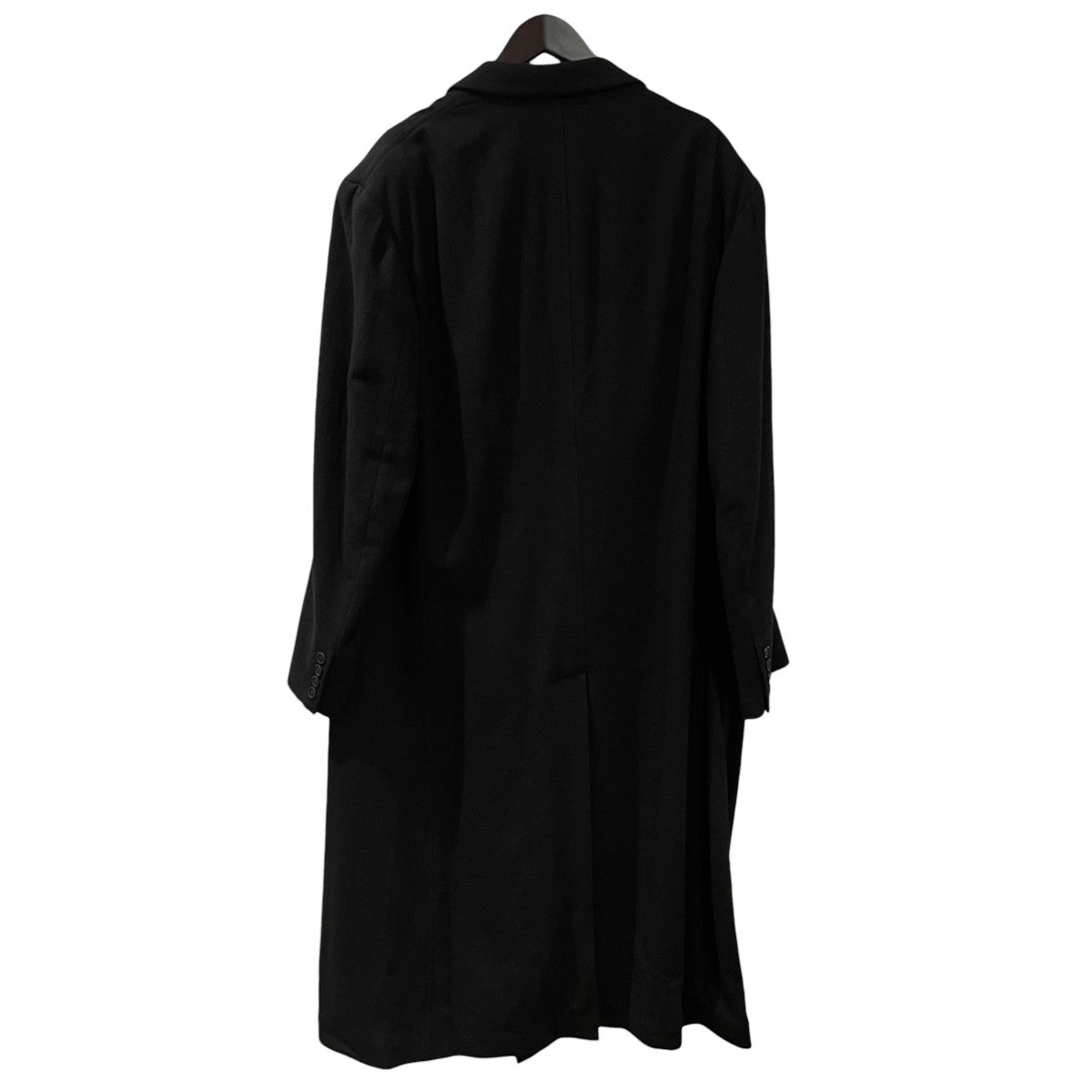 SINGLE LONG JACKET   WOOL   NYLON FLANNELウールコートMJ-J02-135