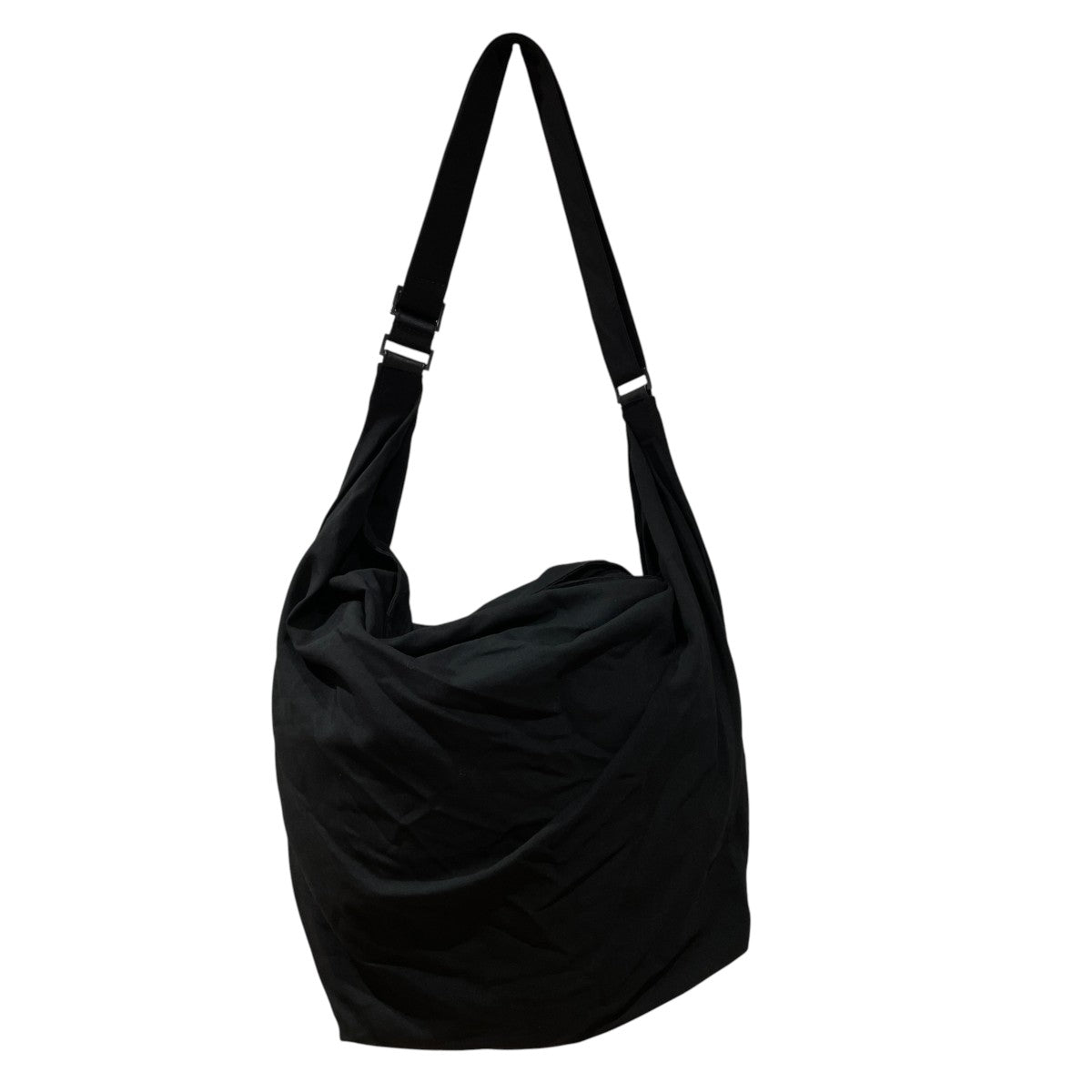 YOHJI YAMAMOTO W Gabardine Tuck Cross BagショルダーバッグFP-I83-163 古着・中古-1枚目のアイテム画像