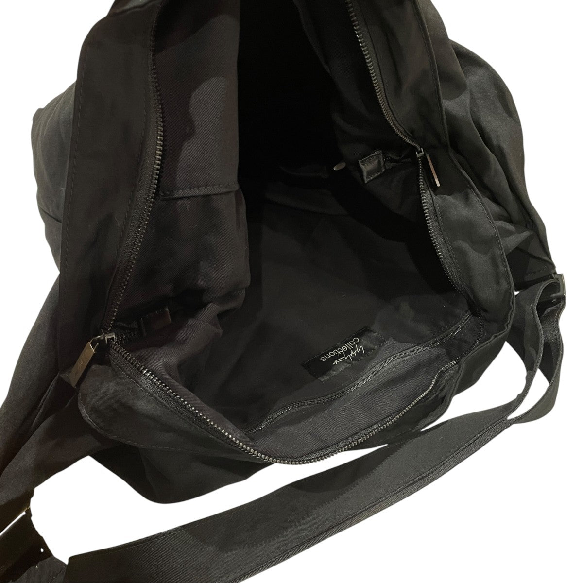 YOHJI YAMAMOTO W Gabardine Tuck Cross BagショルダーバッグFP-I83-163 古着・中古-5枚目のアイテム画像