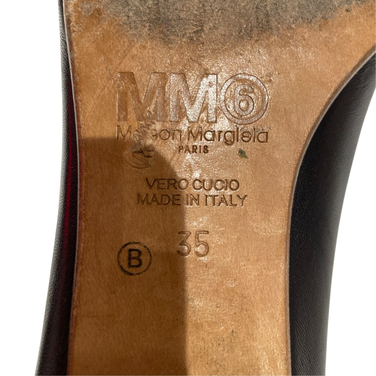MM6 Maison Margiela アナトミック バレリーナバレエシューズS59WZ0085 古着・中古-5枚目のアイテム画像