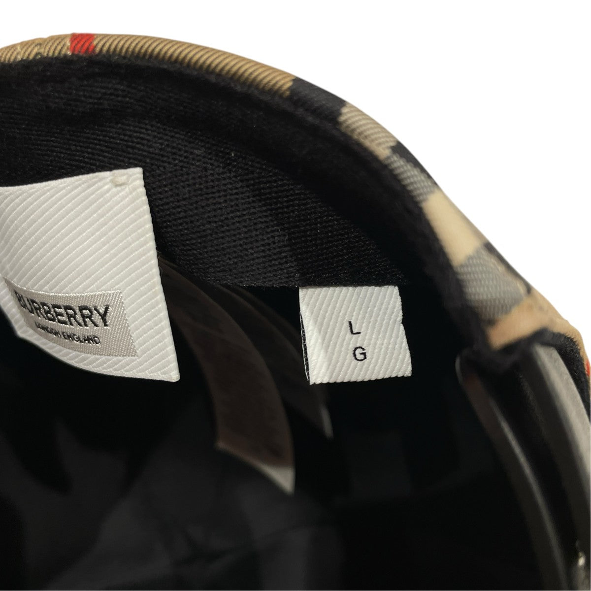 BURBERRY ヴィンテージチェック キャップキャップ8026929 古着・中古-5枚目のアイテム画像