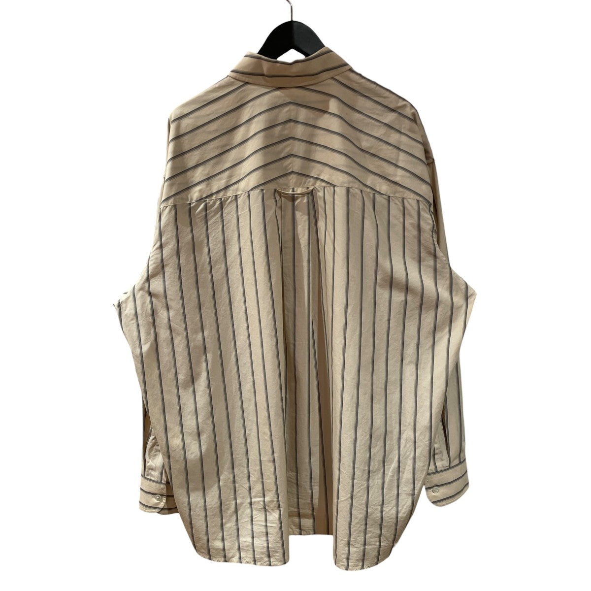 STUDIO NICHOLSON STRIPE COTTON SHIRTS長袖シャツ51-10-841010 古着・中古-2枚目のアイテム画像