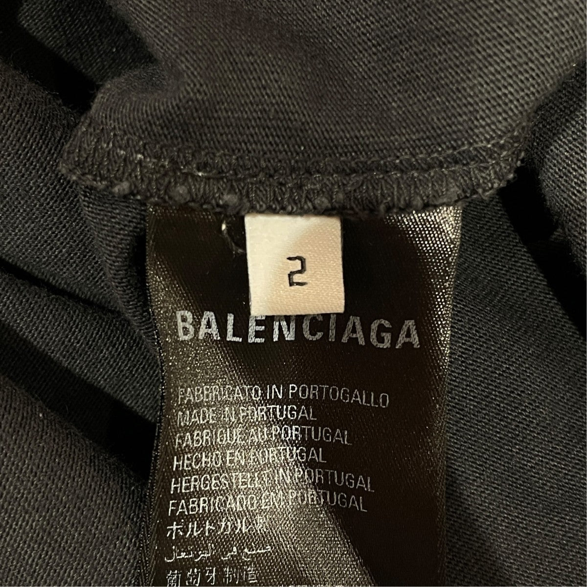 BALENCIAGA(バレンシアガ) Back Label Oversized Long Sleeve Tee