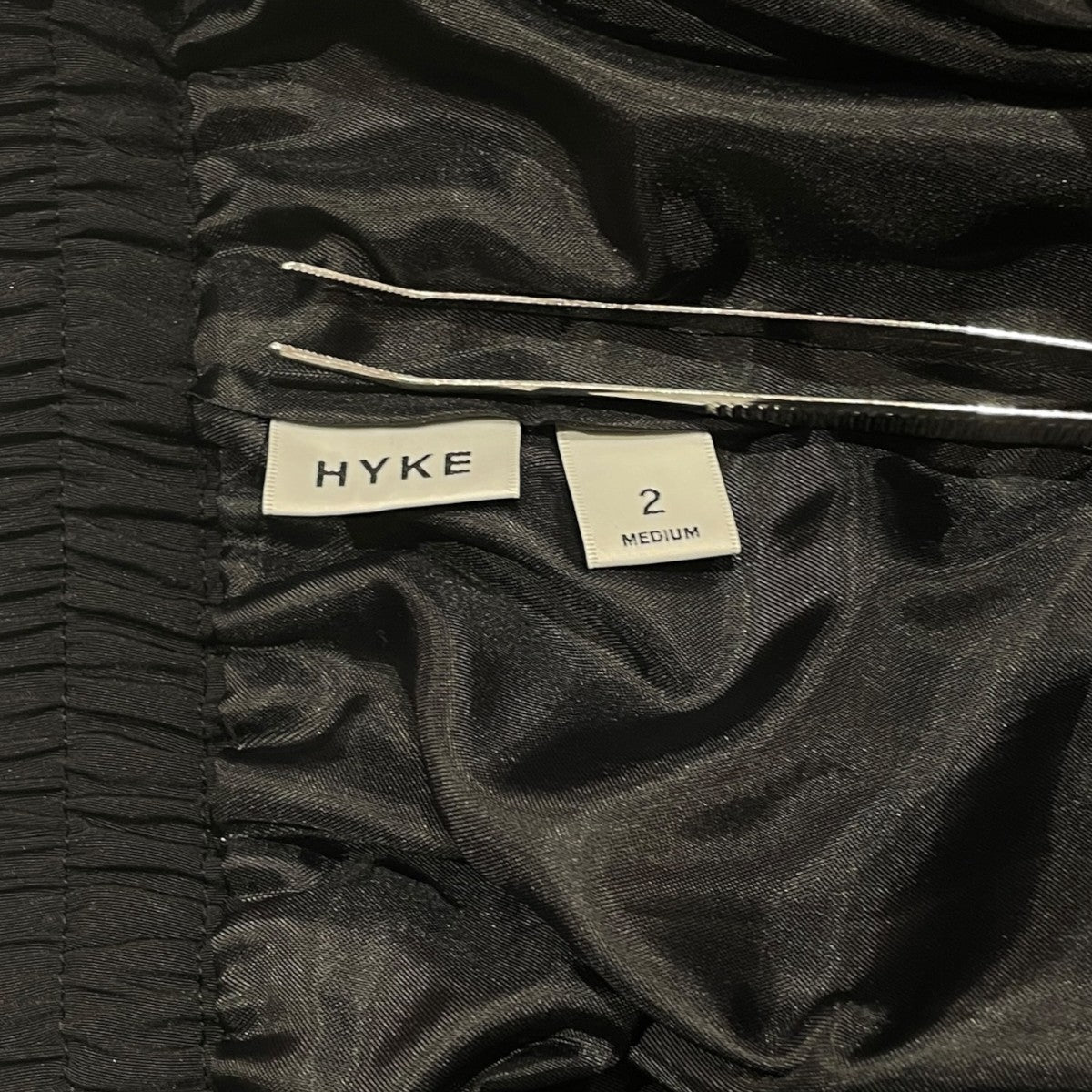 HYKE TAFFETA PLEATED SKIRTプリーツスカート242-14150 古着・中古-6枚目のアイテム画像