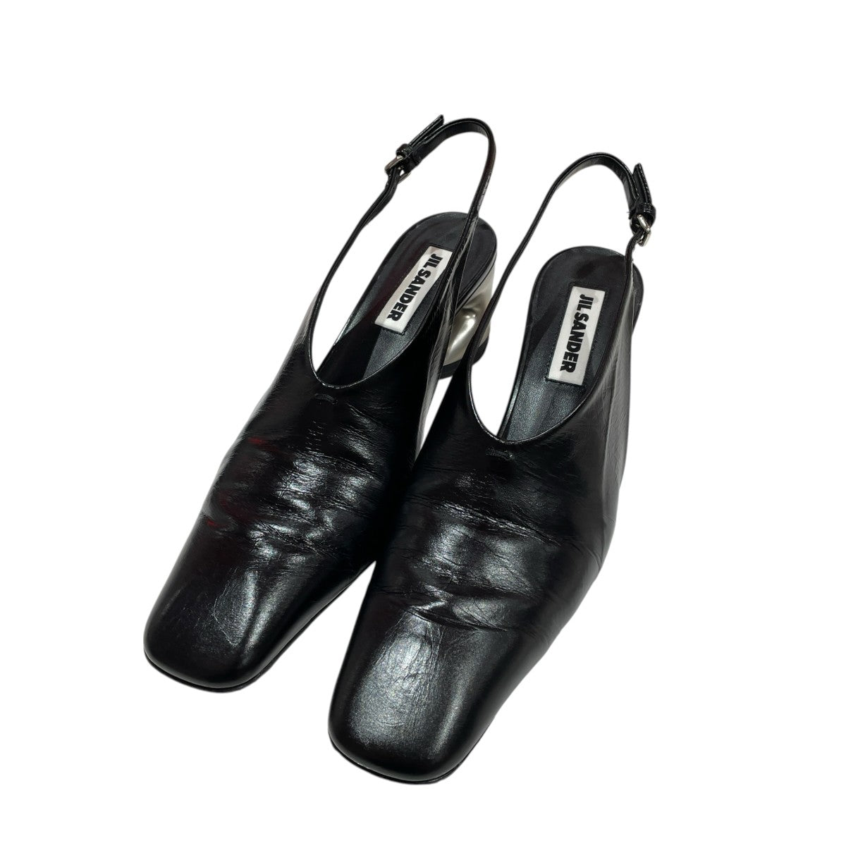 JIL SANDER ヒールパンプスJ15WL0047 古着・中古-1枚目のアイテム画像