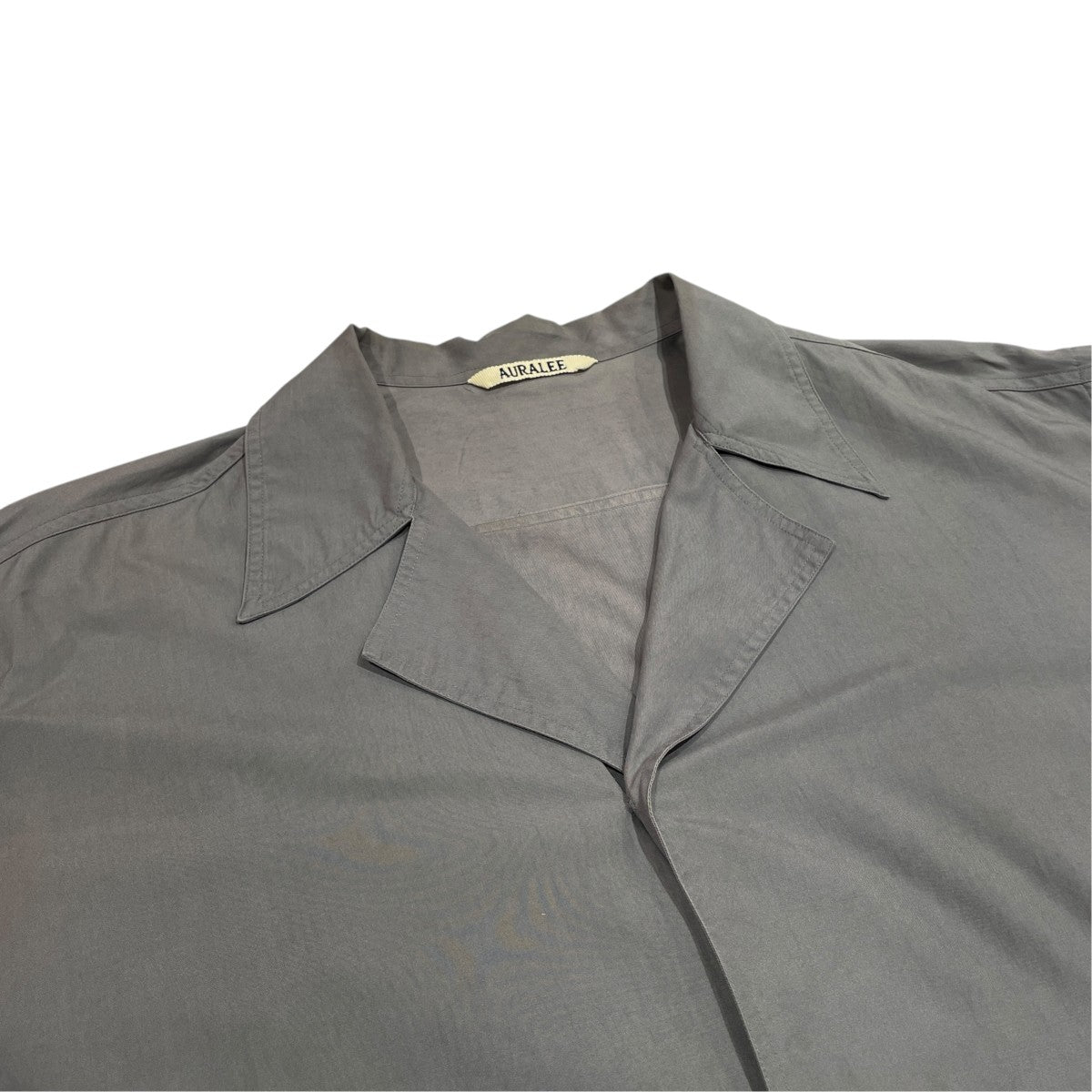WASHED FINX TWILL P O SHIRTS長袖シャツA22SS04TN