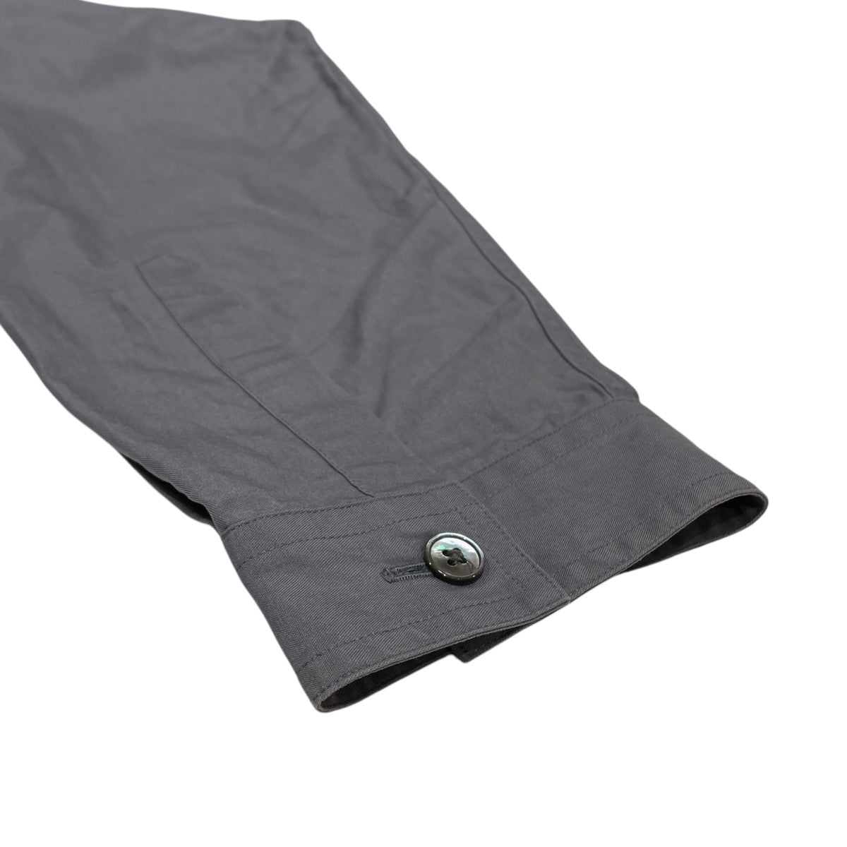 WASHED FINX TWILL P O SHIRTS長袖シャツA22SS04TN