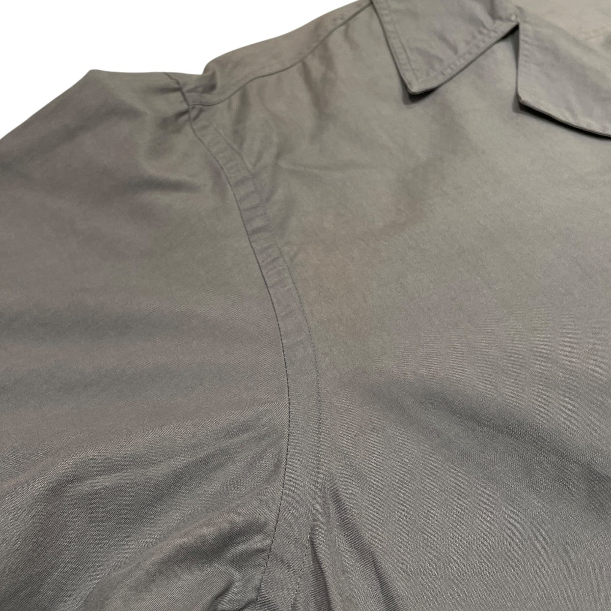WASHED FINX TWILL P O SHIRTS長袖シャツA22SS04TN
