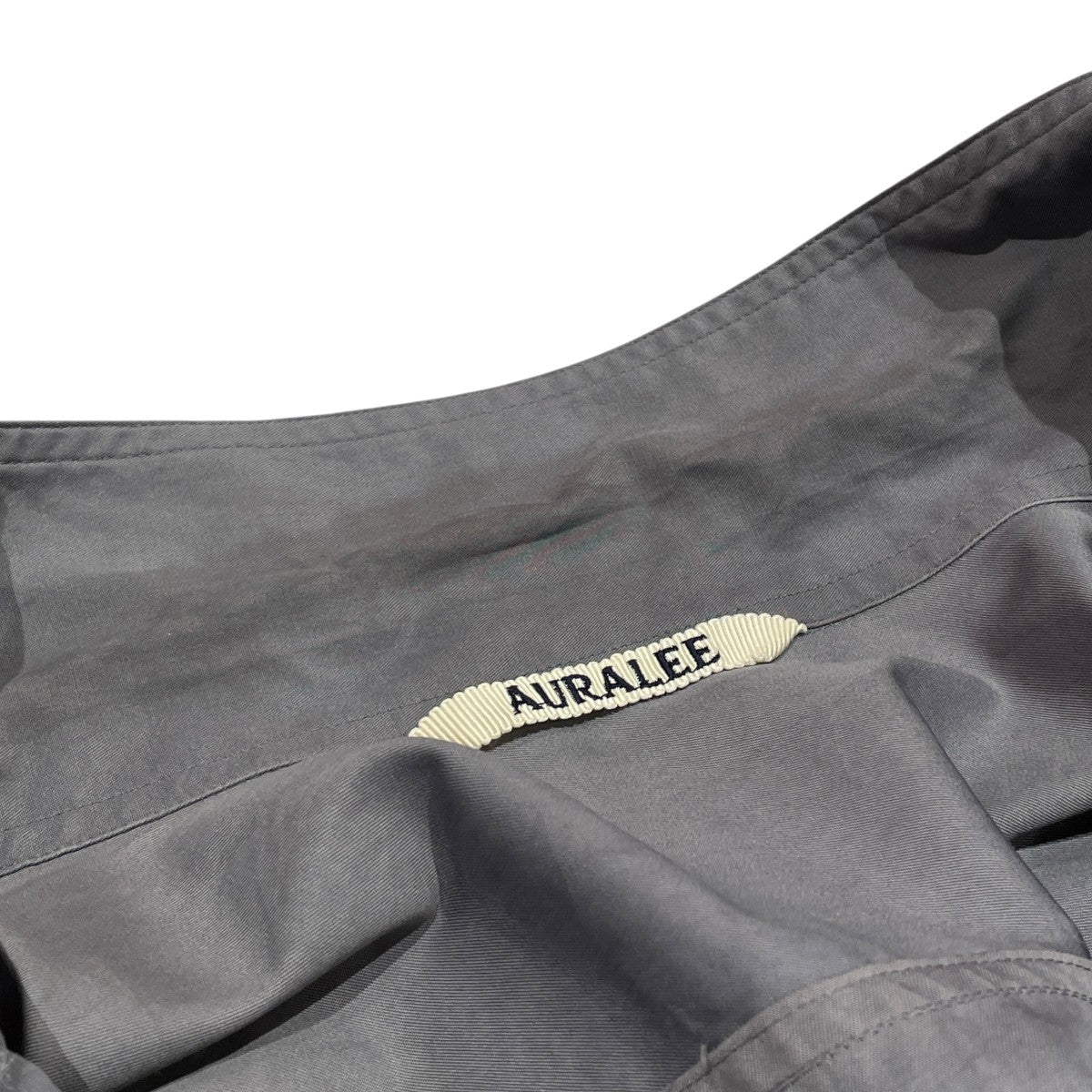 WASHED FINX TWILL P O SHIRTS長袖シャツA22SS04TN