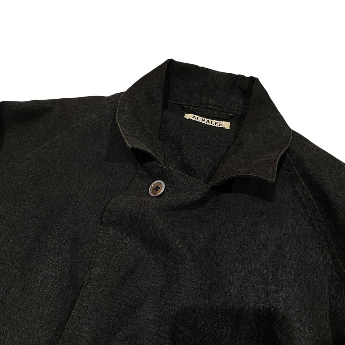 WASHED LINEN BELTED JACKETシャツジャケットA7SJ02LP