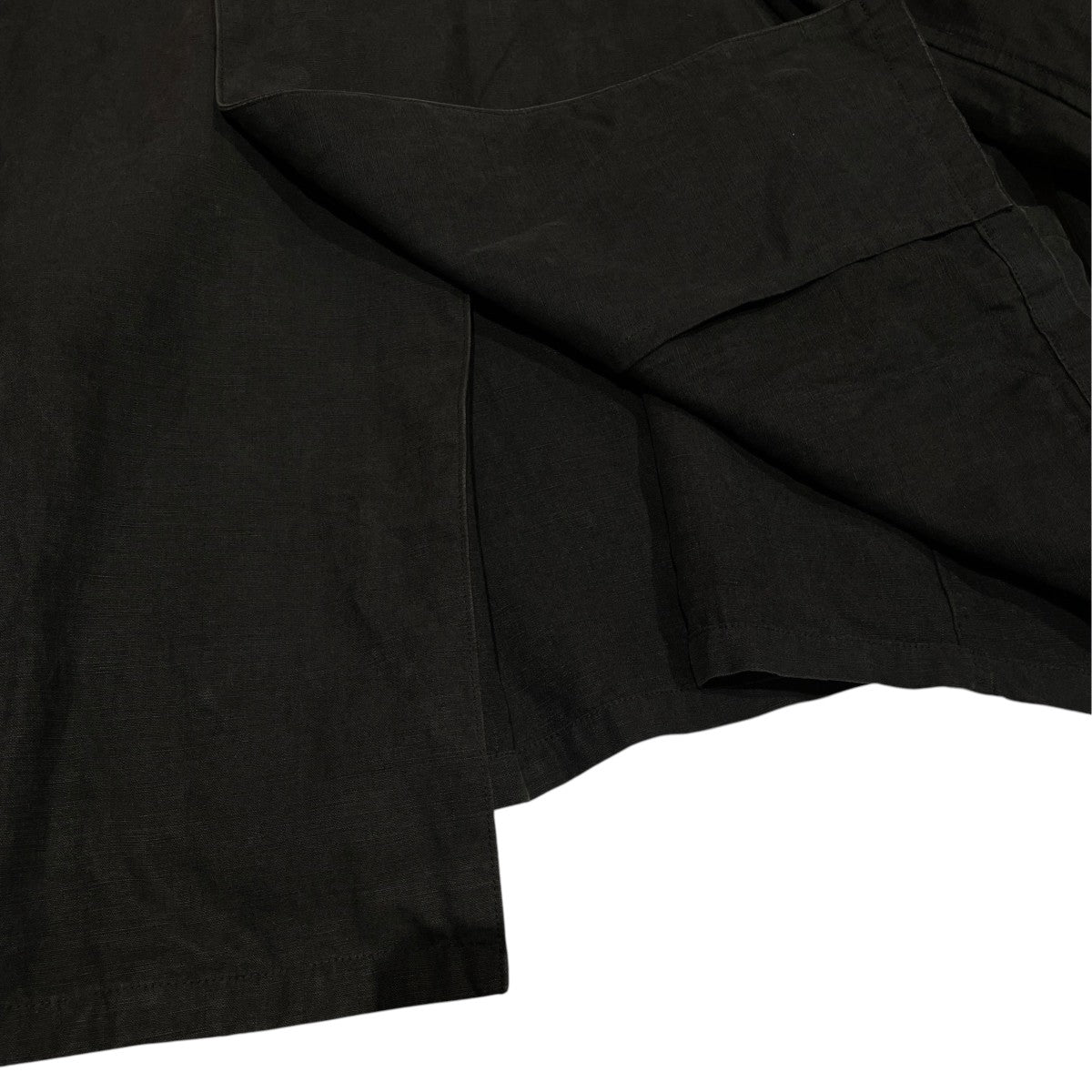 WASHED LINEN BELTED JACKETシャツジャケットA7SJ02LP
