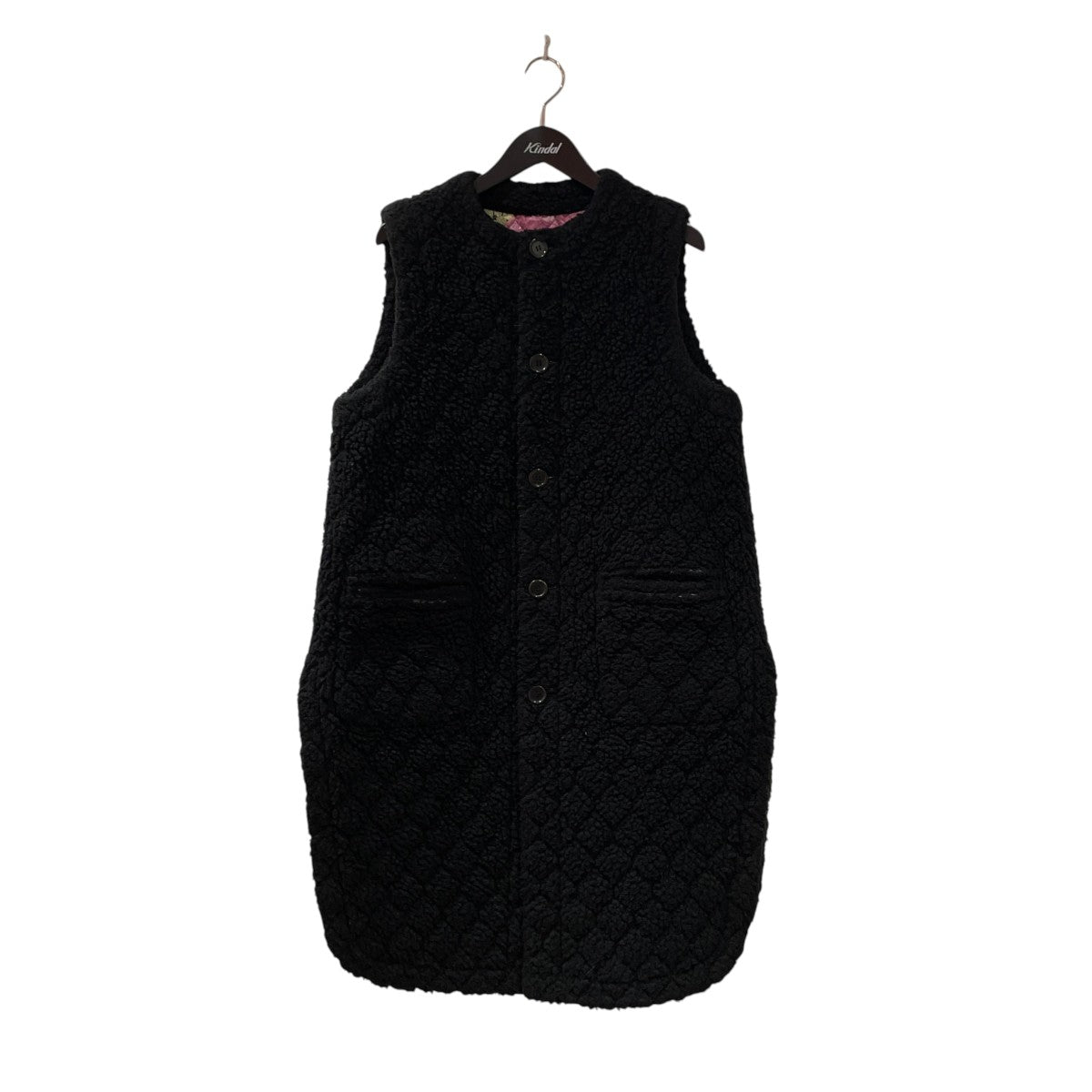 ノワールケイニノミヤ ベスト noir kei ninomiya(ノワールケイニノミヤ) リバーシブルベスト3J-V006