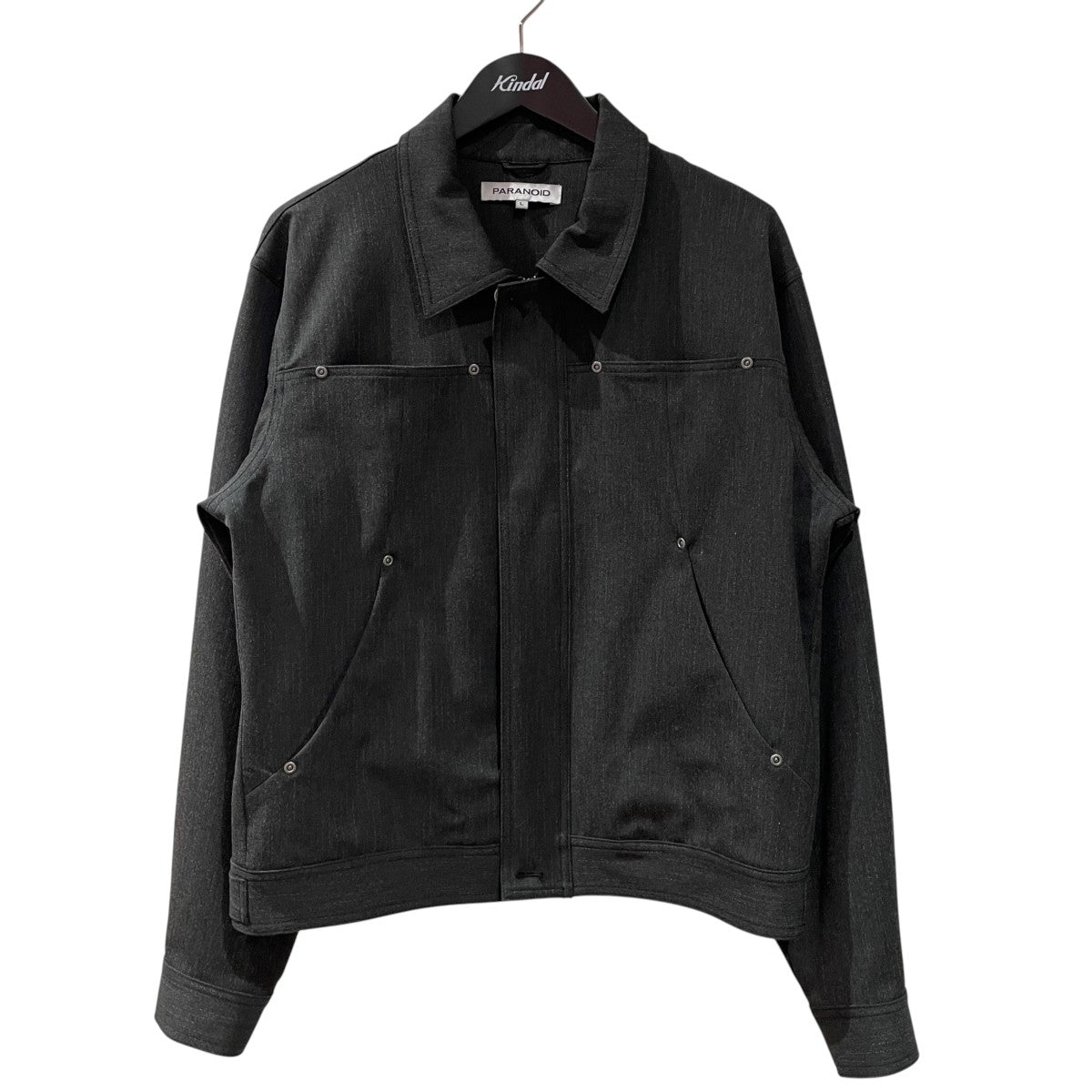 PARANOID PULP 別注 STRIPE ZIP JACKET PARANOID(パラノイド) STRIPE ZIP JACKETジップジャケットPD24SS PULP