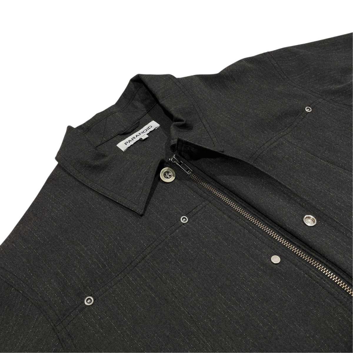PARANOID STRIPE ZIP JACKETジップジャケットPD24SS PULP JK01 古着・中古-3枚目のアイテム画像