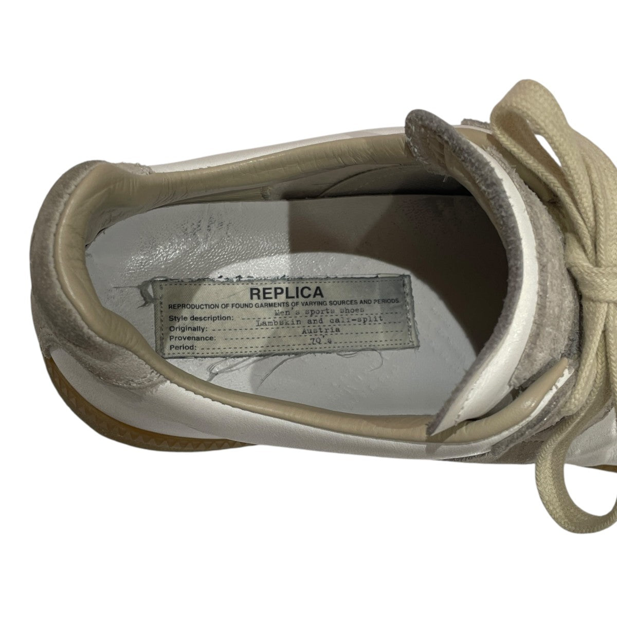 Maison Margiela ローカットスニーカーS57WA0236 古着・中古-6枚目のアイテム画像
