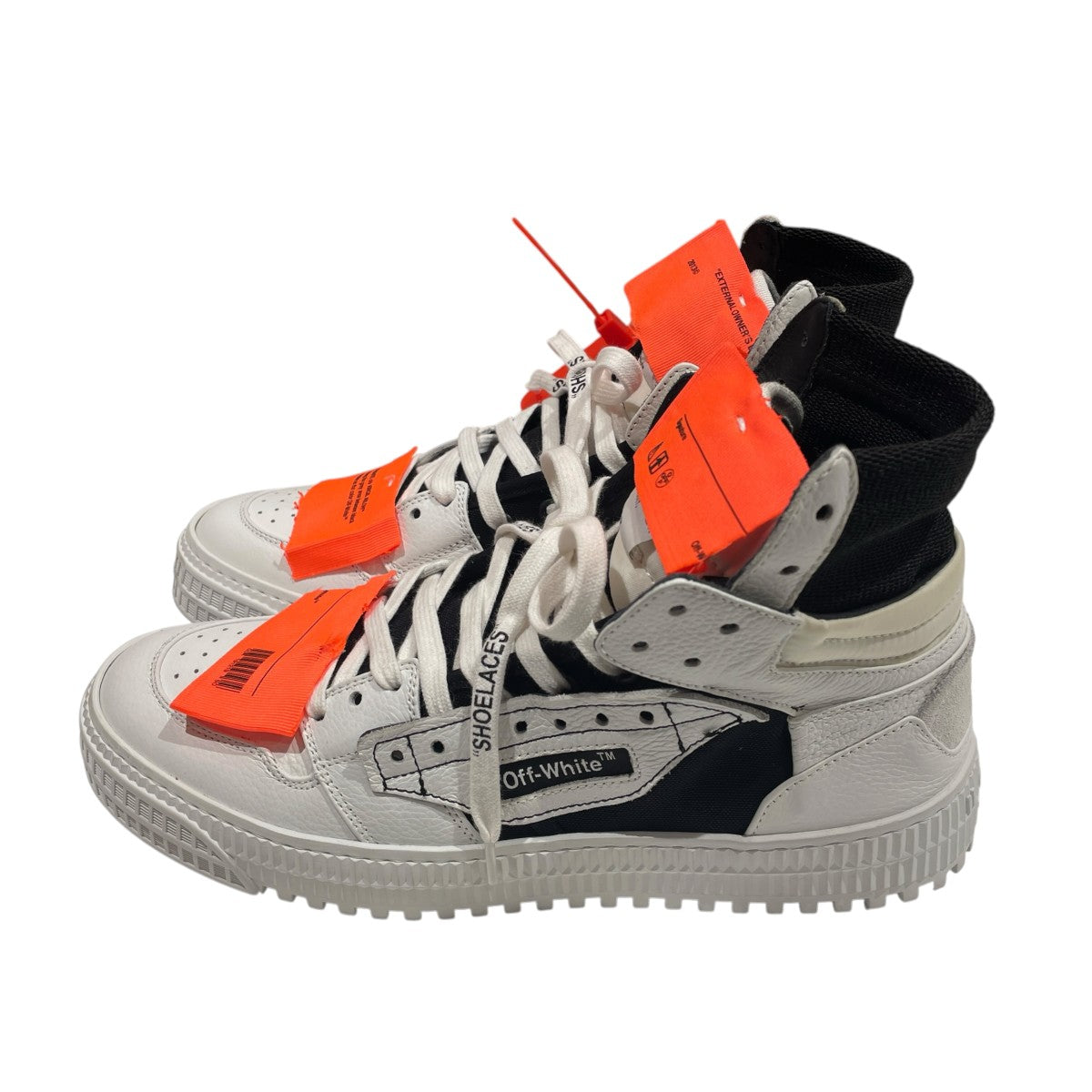 OFFWHITE CUP SOLE 3．0ハイカットスニーカー 古着・中古-3枚目のアイテム画像