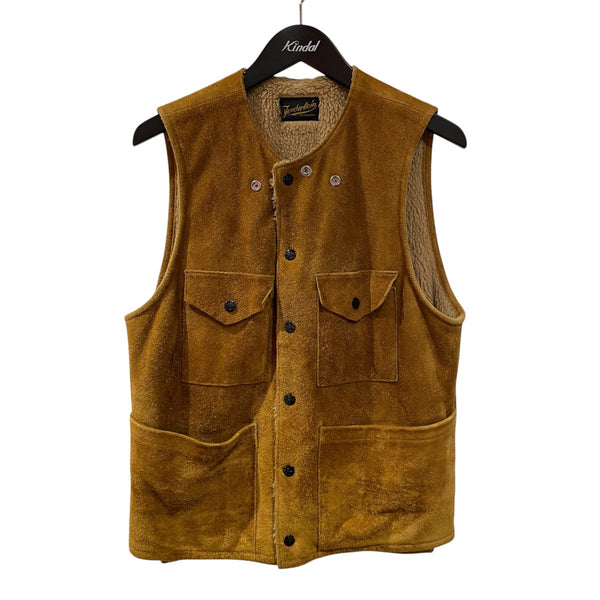 TENDERLOIN(テンダーロイン) T-SUEDE VESTベスト ブラウン サイズ S