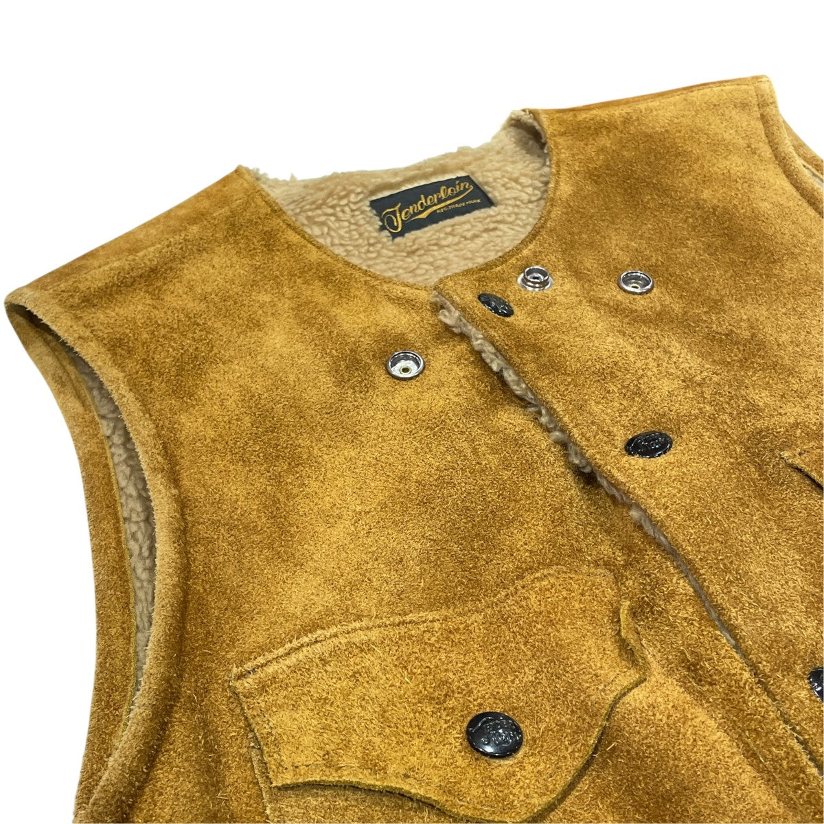 T-SUEDE VESTベスト