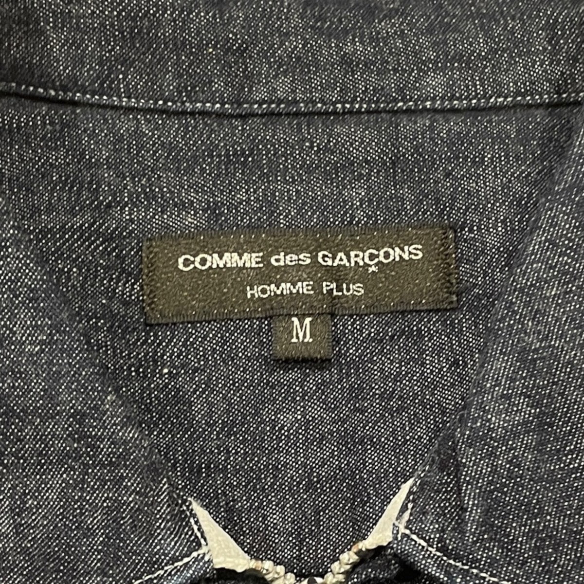 COMME des GARCONS HOMME PLUS デニムシャツPE-B013 古着・中古-6枚目のアイテム画像