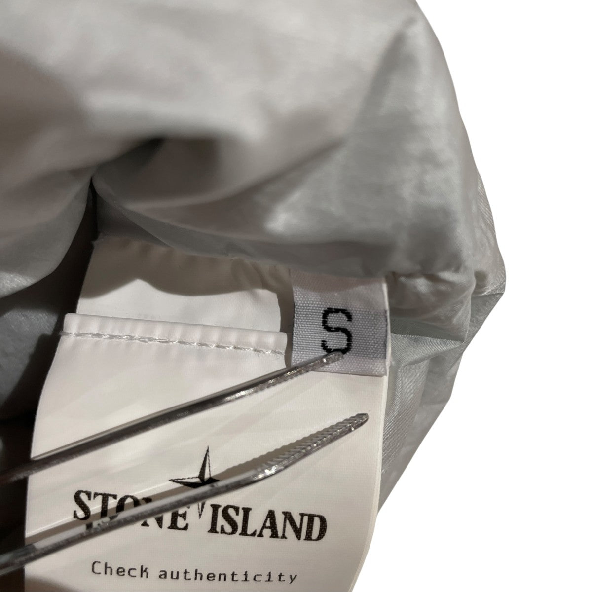 STONE ISLAND ガーメントダイナイロンフーデッドパッカブルブルゾンダウンジャケット771540324 古着・中古-6枚目のアイテム画像