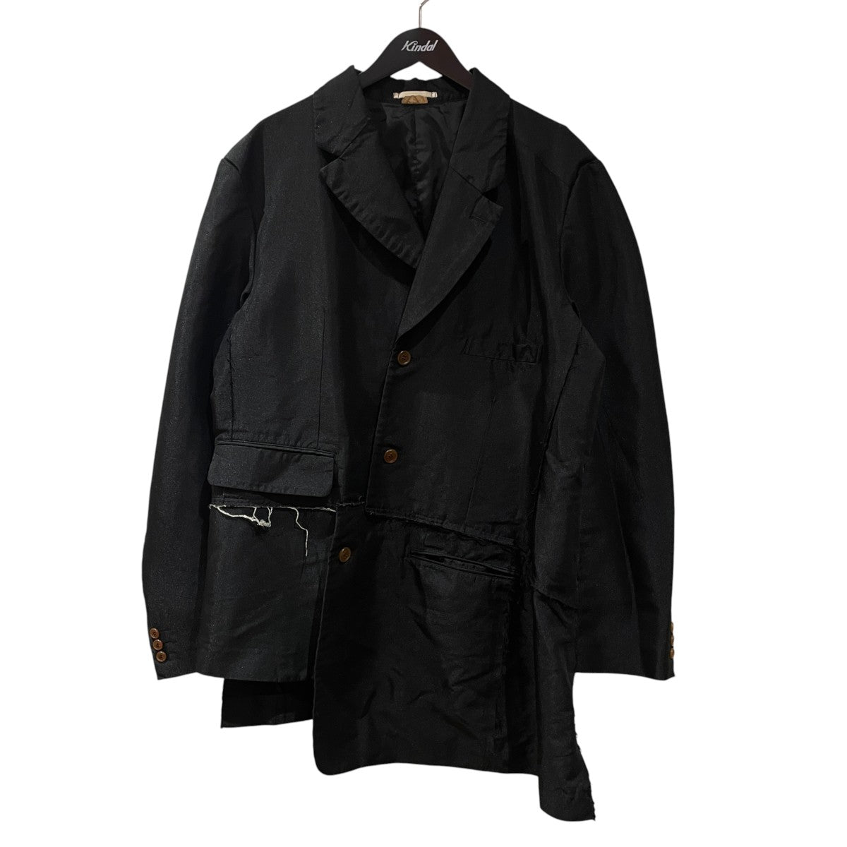 COMME des GARCONS HOMME PLUS 製品加工縮絨ジャケットテーラードジャケットPF-J059 古着・中古-1枚目のアイテム画像