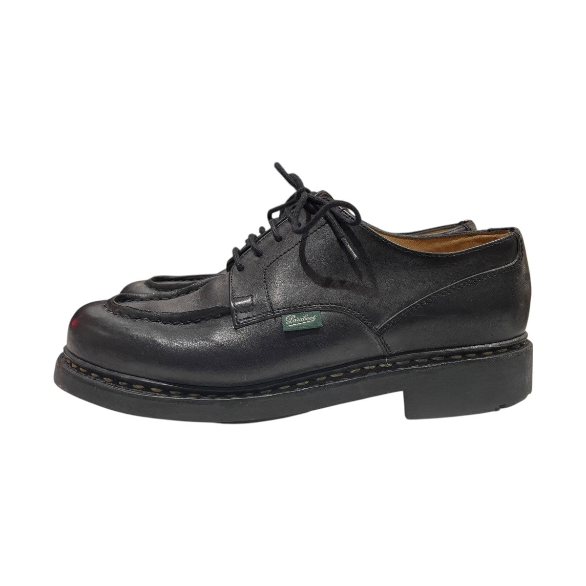 PARABOOT シャンボード レザー カーフ Uチップ ノルウィージャンウエルトレザーシューズ710709 古着・中古-3枚目のアイテム画像
