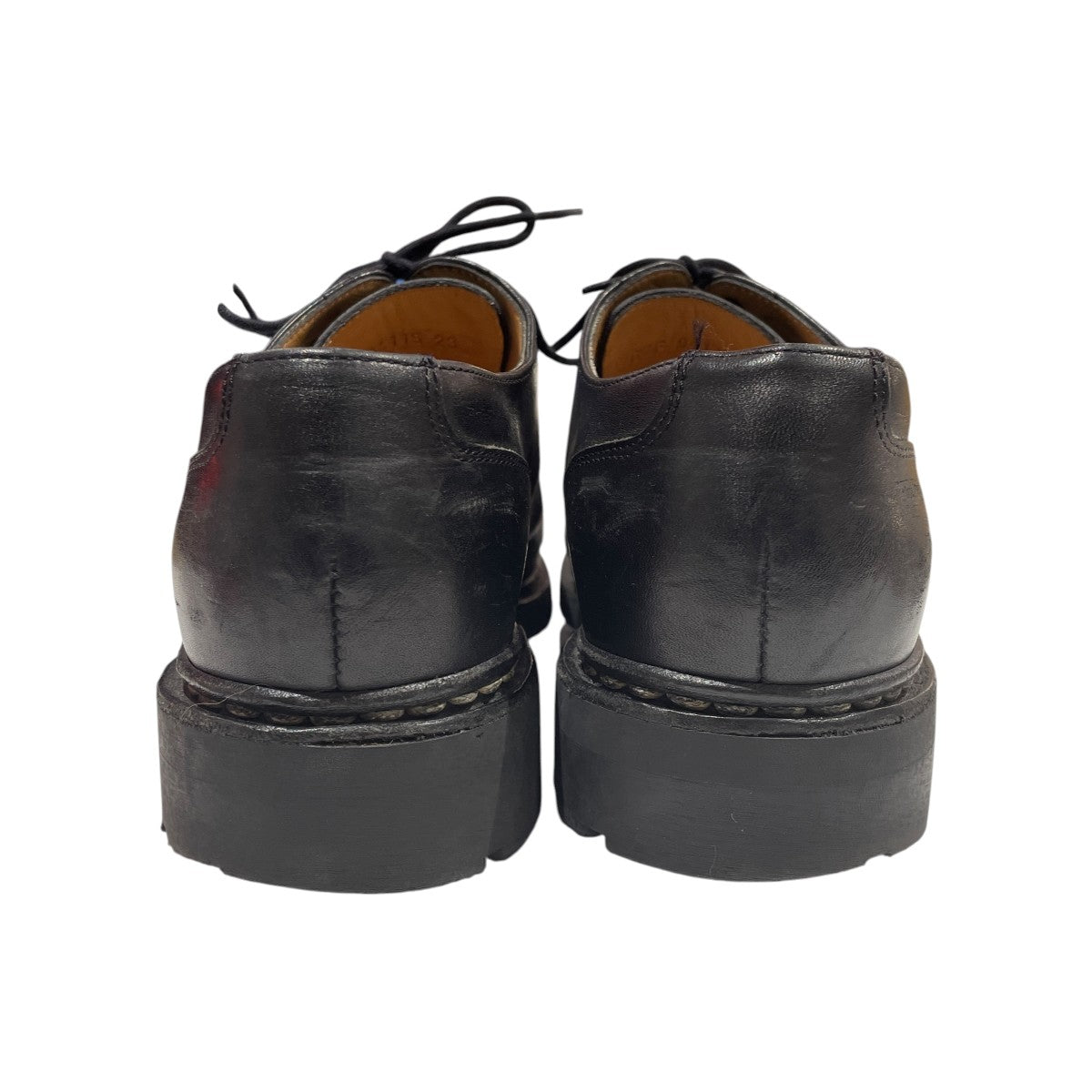 PARABOOT シャンボード レザー カーフ Uチップ ノルウィージャンウエルトレザーシューズ710709 古着・中古-4枚目のアイテム画像