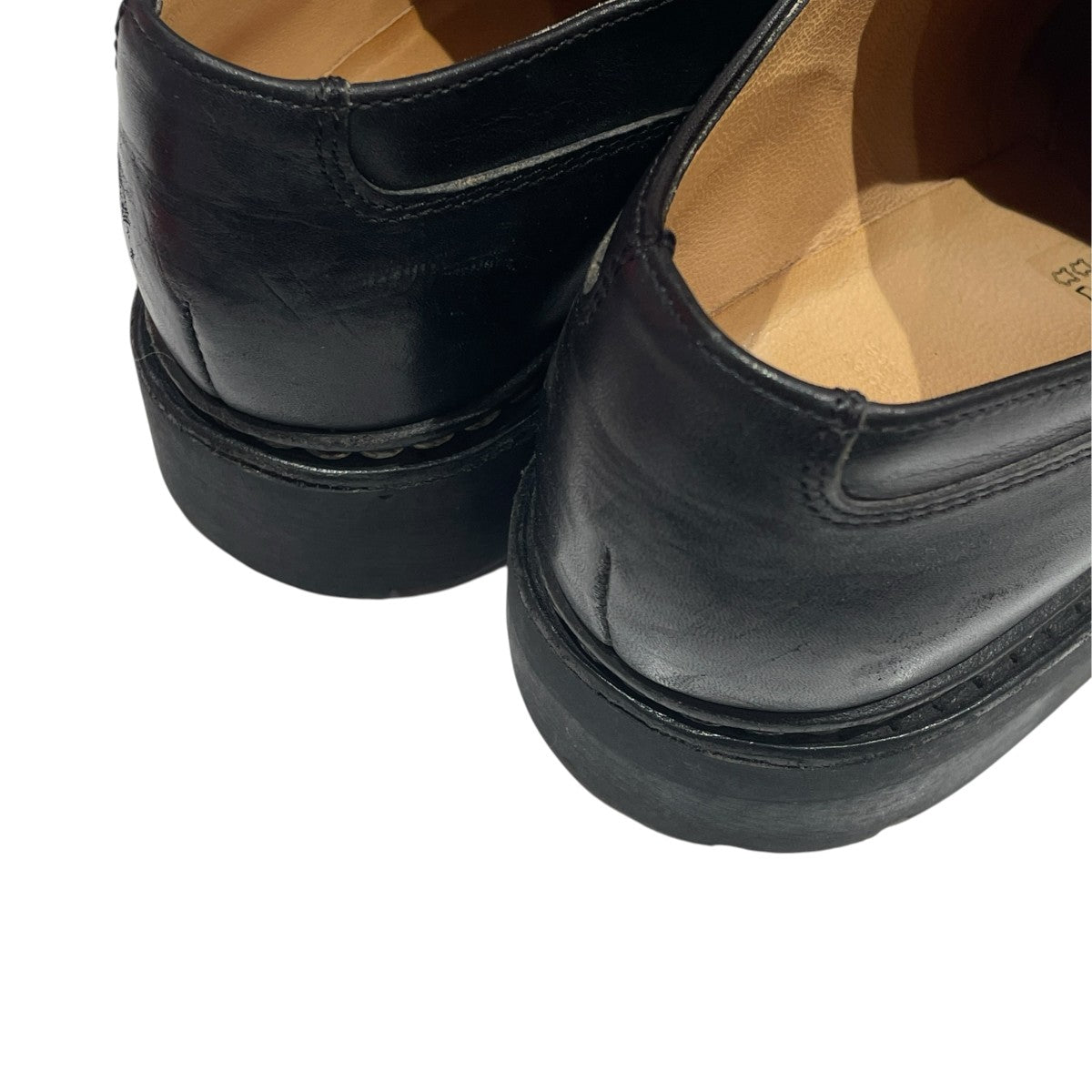PARABOOT シャンボード レザー カーフ Uチップ ノルウィージャンウエルトレザーシューズ710709 古着・中古-6枚目のアイテム画像