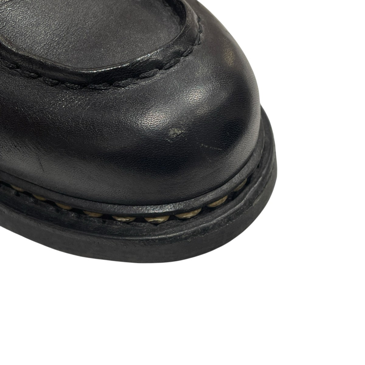 PARABOOT シャンボード レザー カーフ Uチップ ノルウィージャンウエルトレザーシューズ710709 古着・中古-7枚目のアイテム画像