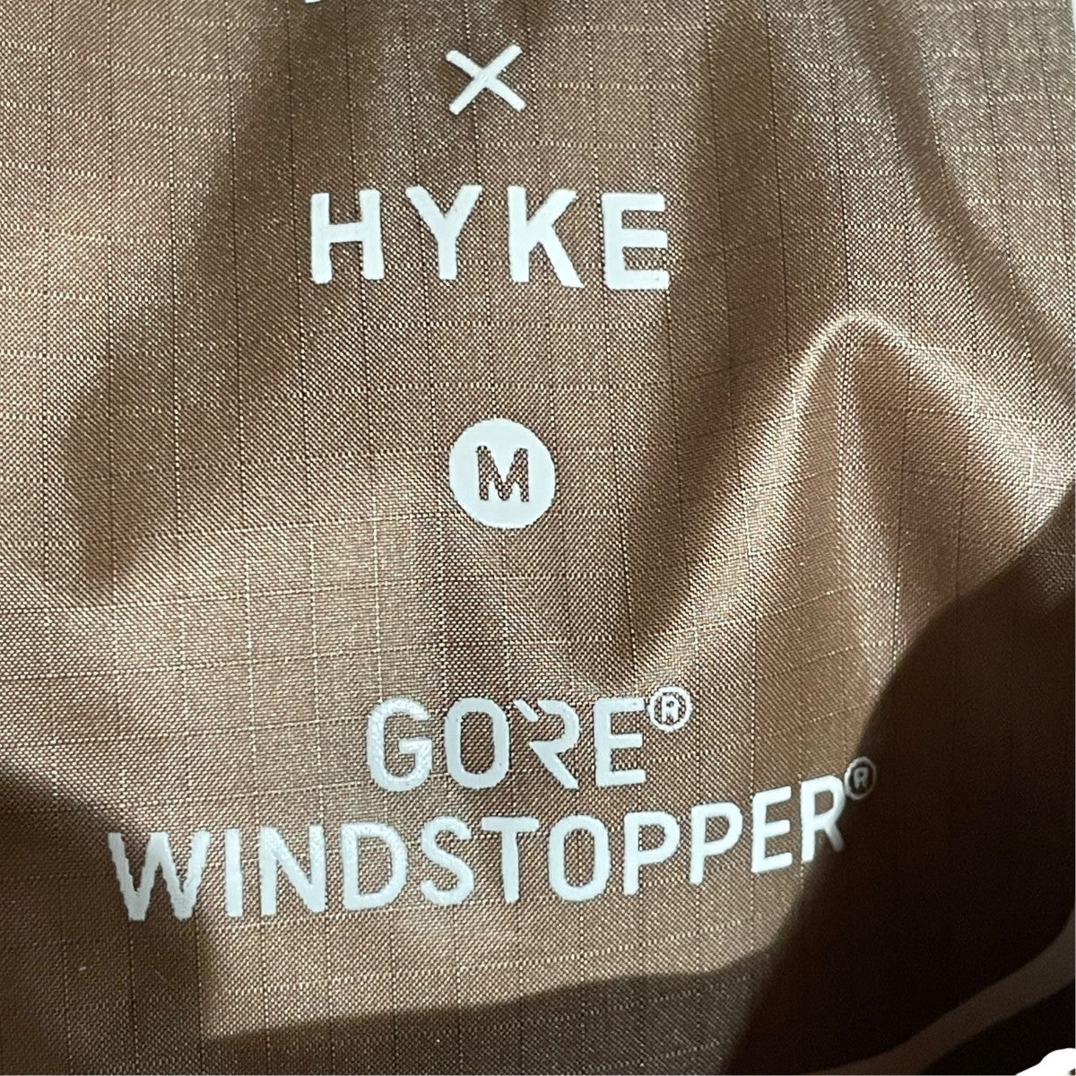 ※難アリ 希少ノースフェイス×ハイク ライトダウントップ NDW982HY THE NORTH FACE×HYKE ダウンジャケットNDW984HY NDW984HY ベージュ