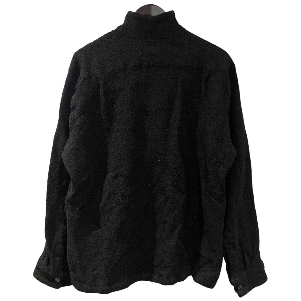 COMME des GARCONS HOMME AD2002ウールシャツHG-B056 古着・中古-2枚目のアイテム画像