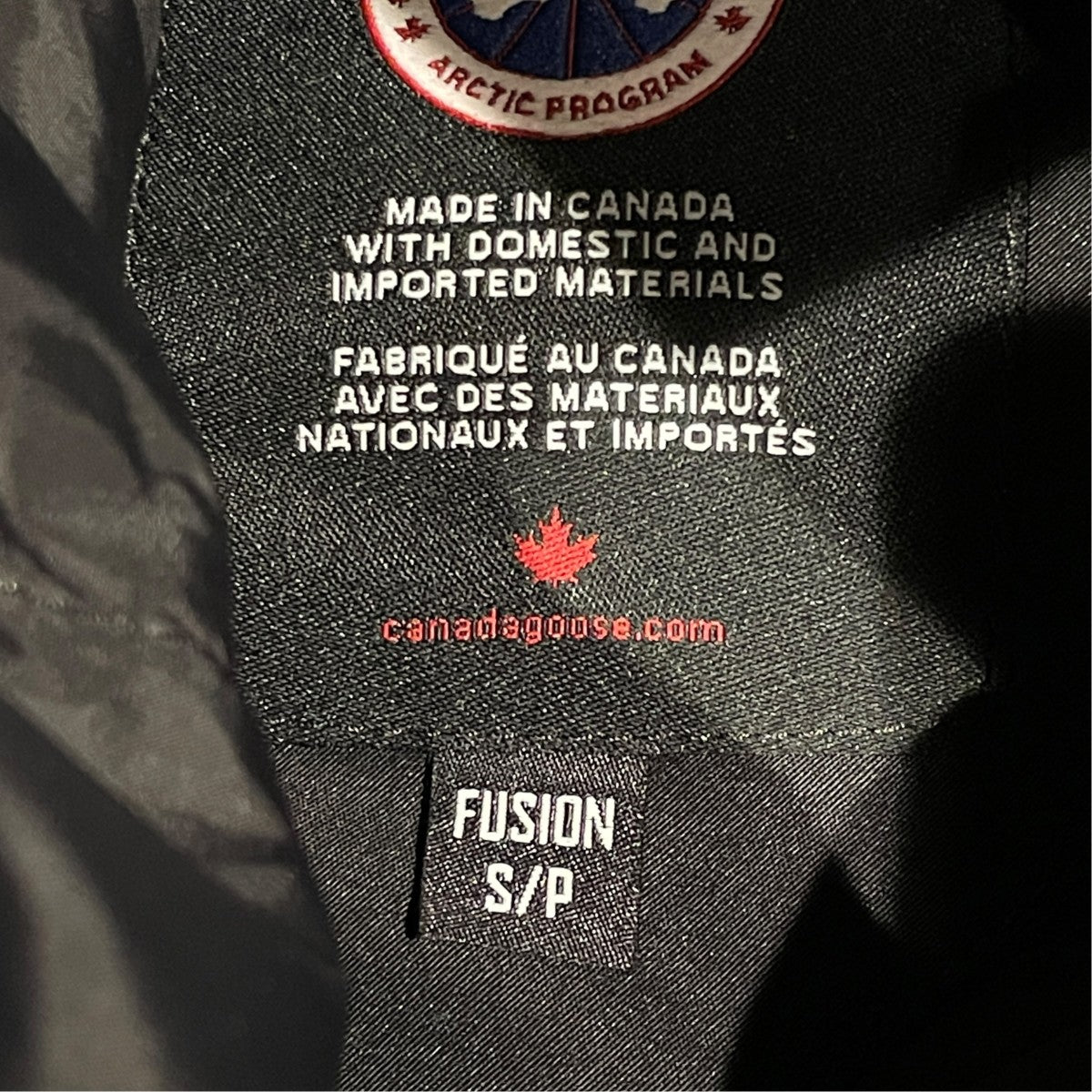 CANADA GOOSE Chateau Parka Fusion Fit Heritageダウンジャケット3426MA 古着・中古-7枚目のアイテム画像