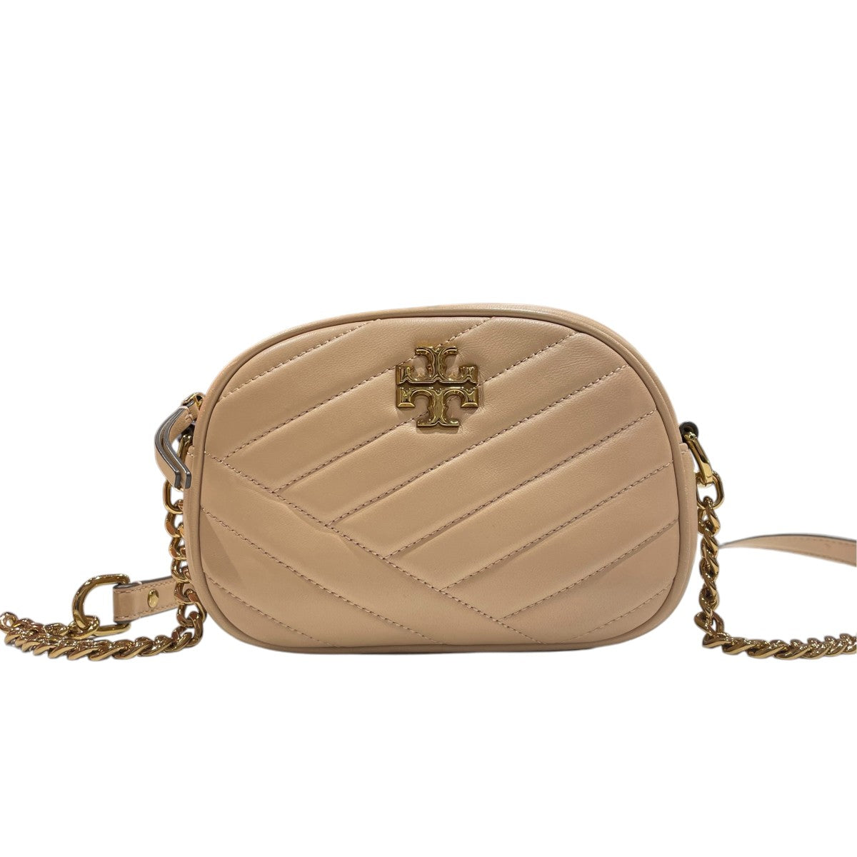 TORY BURCH Kira Chevron Camera Bagショルダーバッグ10009171 古着・中古-1枚目のアイテム画像