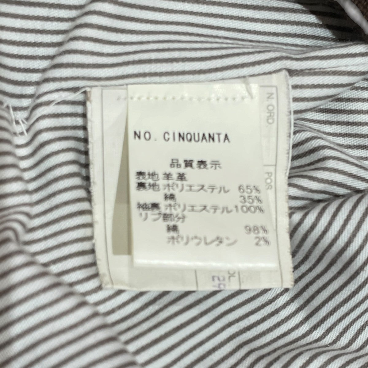 Cinquanta スエードジャケット 古着・中古-6枚目のアイテム画像