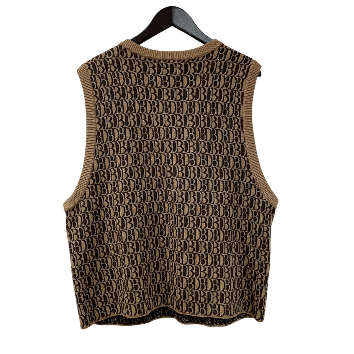 Double MONOGRAM JQ KNIT VESTニットベスト21AW34KN58 古着・中古-2枚目のアイテム画像