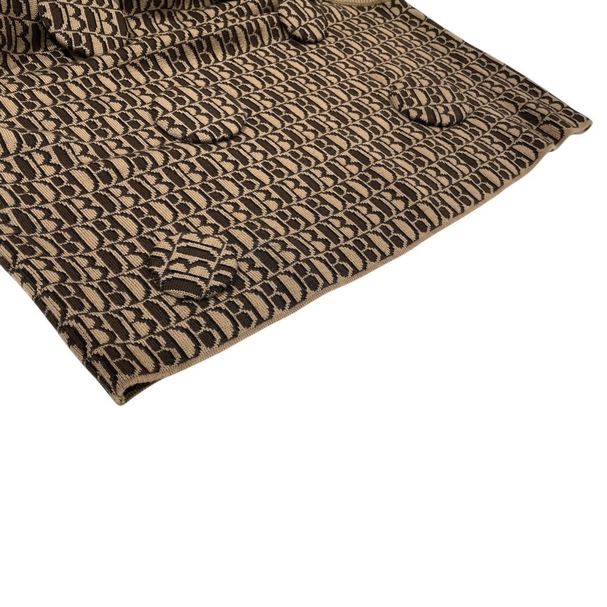 Double MONOGRAM JQ KNIT VESTニットベスト21AW34KN58 古着・中古-5枚目のアイテム画像