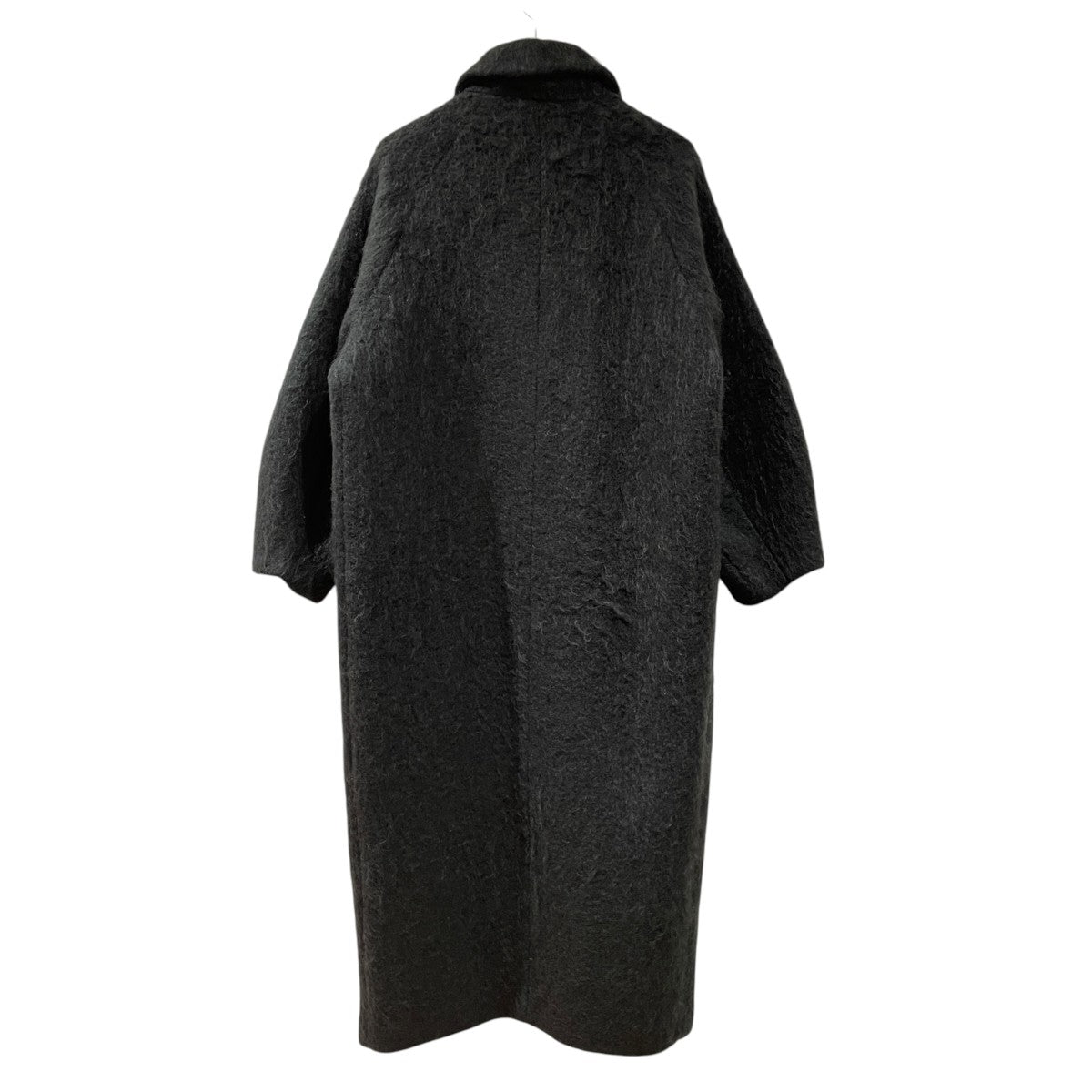 AMERI DEFORMATION COLLAR SHAGGY COATモヘヤコート01220761140 古着・中古-2枚目のアイテム画像