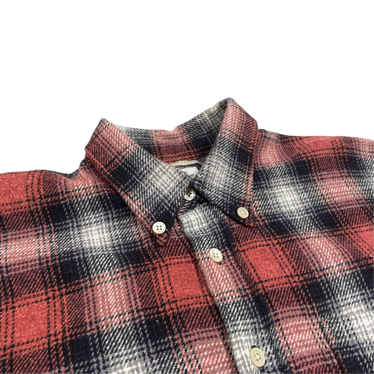stussy×OUR LEGACY WORK SHOP SHIRTネルシャツWS4232WRA 古着・中古-3枚目のアイテム画像