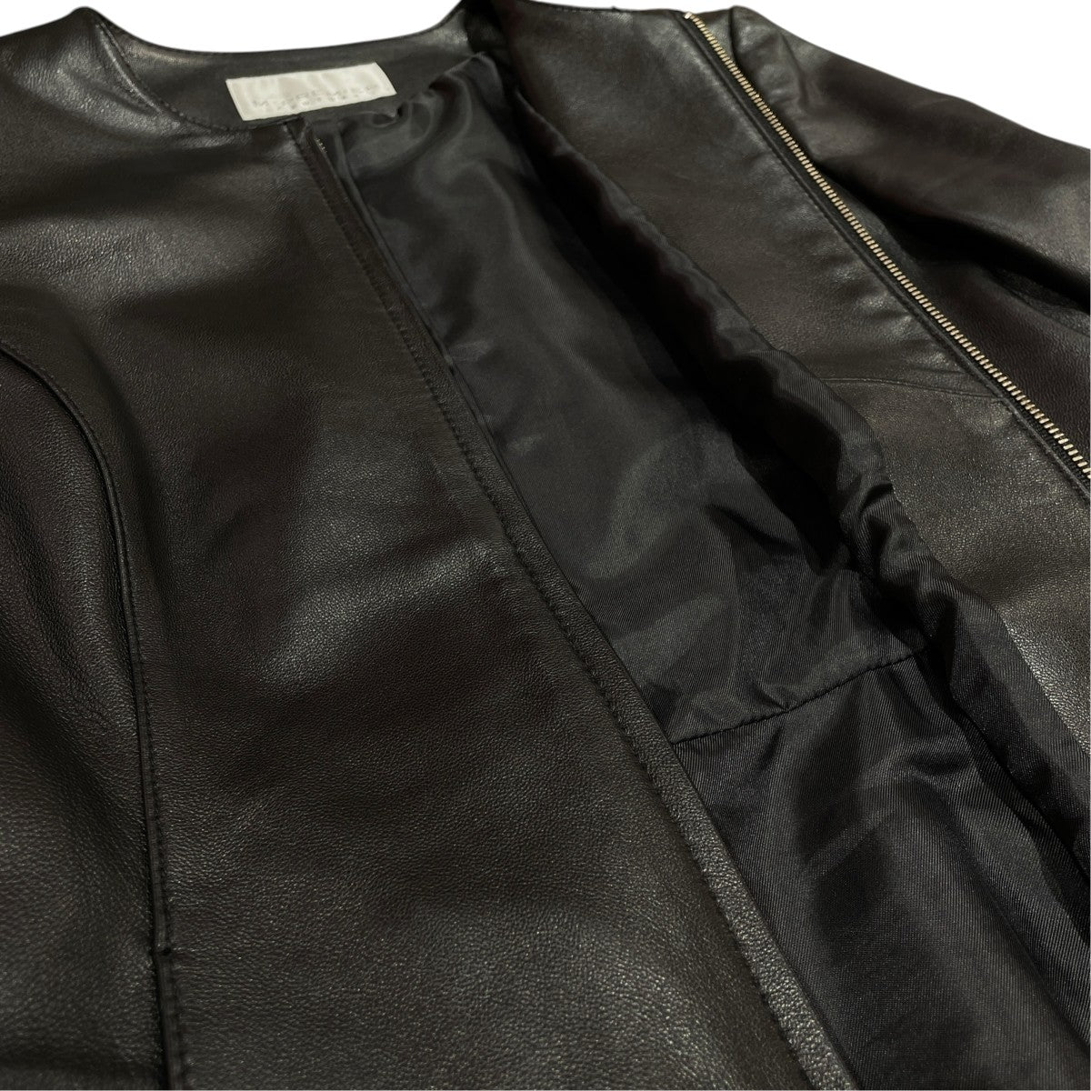 M-PREMIER COUTURE JACKETノーカラージャケットF137 002 古着・中古-5枚目のアイテム画像
