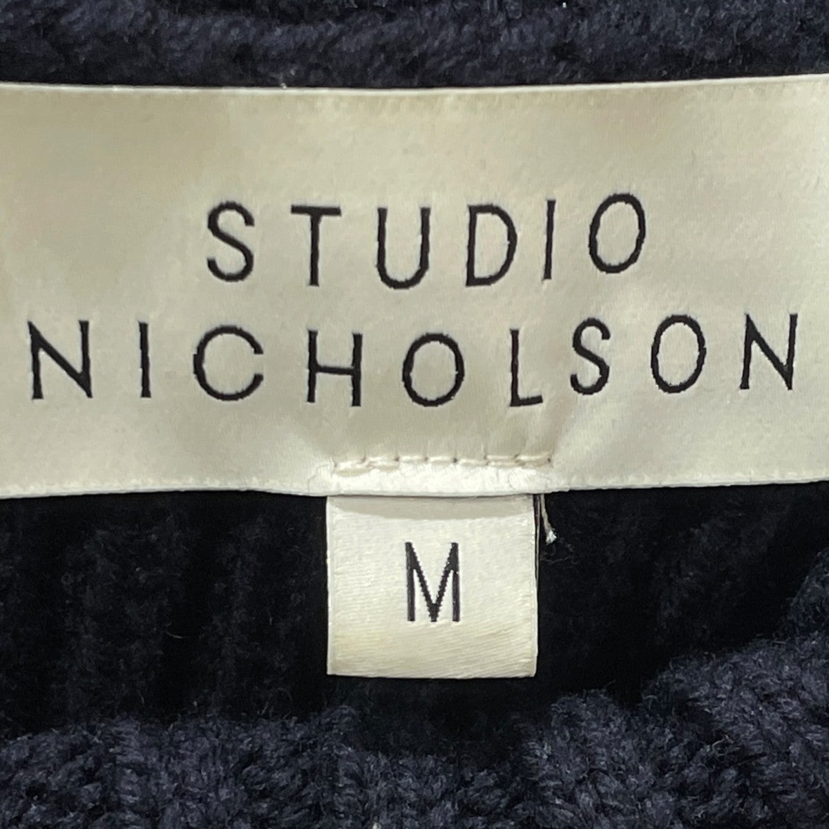STUDIO NICHOLSON SORT KNITタートルネックニットSN-170 古着・中古-6枚目のアイテム画像