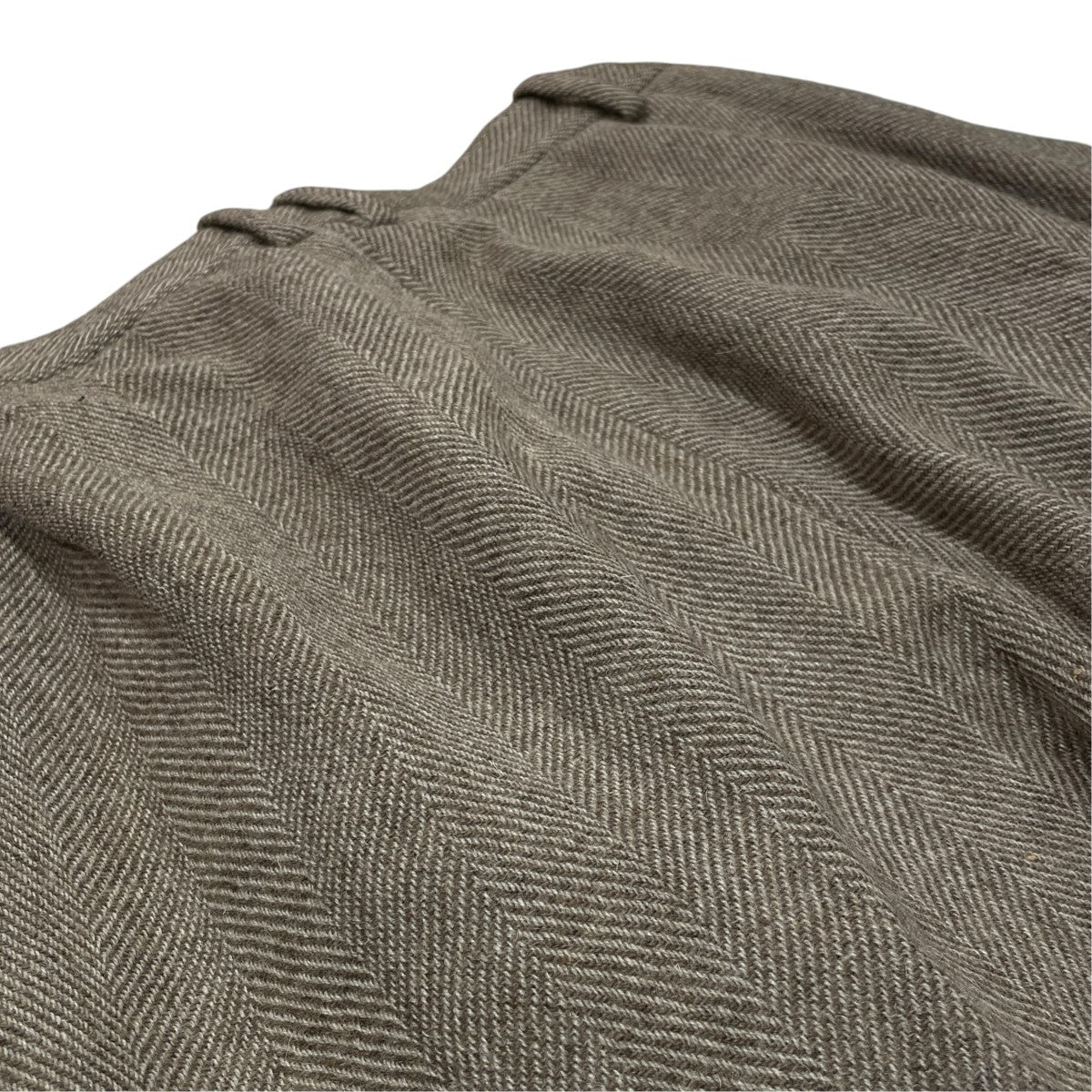 Hed Mayner ヘリンボーンウールパンツ 古着・中古-5枚目のアイテム画像