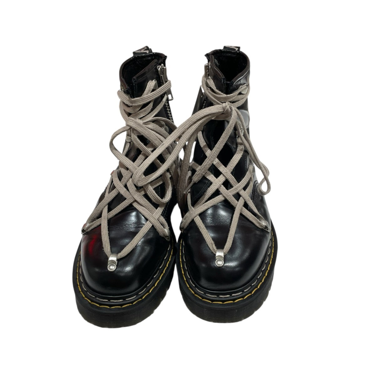 Dr．Martens×RICK OWENS 1460 BEX DR ROサイドジップブーツ 古着・中古-2枚目のアイテム画像