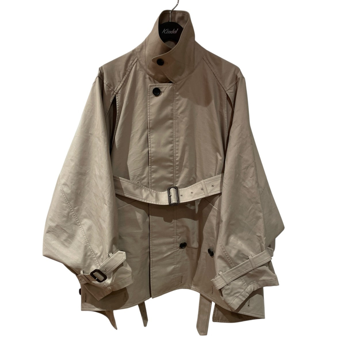 beautiful people double-end technical twill trenchcoatショートトレンチコート1626103009 古着・中古-3枚目のアイテム画像
