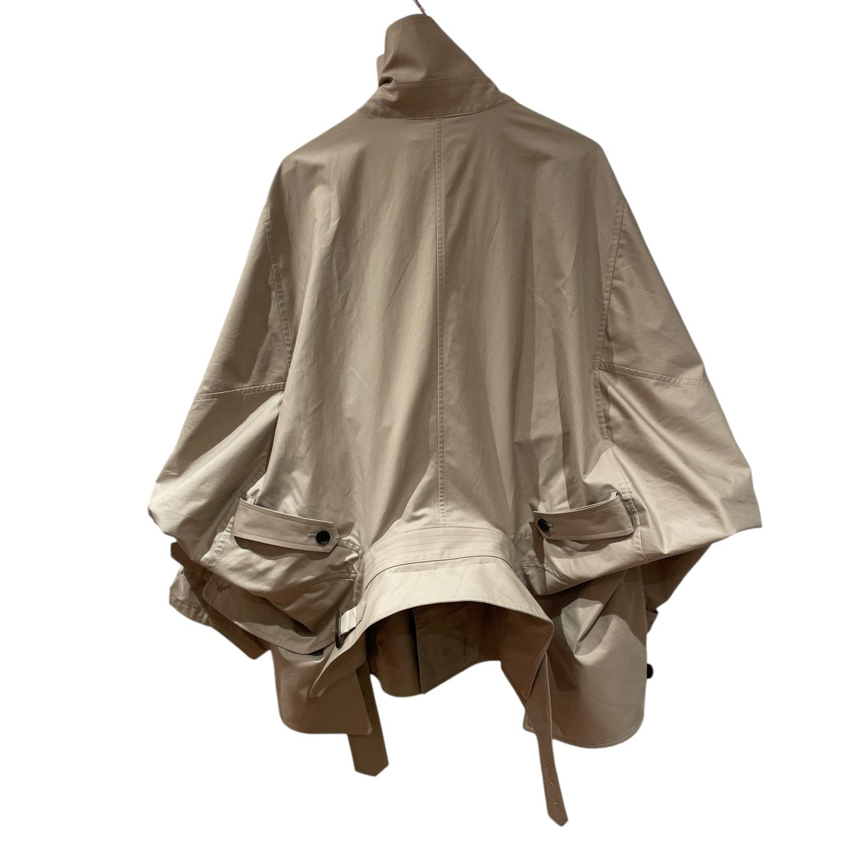 beautiful people double-end technical twill trenchcoatショートトレンチコート1626103009 古着・中古-4枚目のアイテム画像