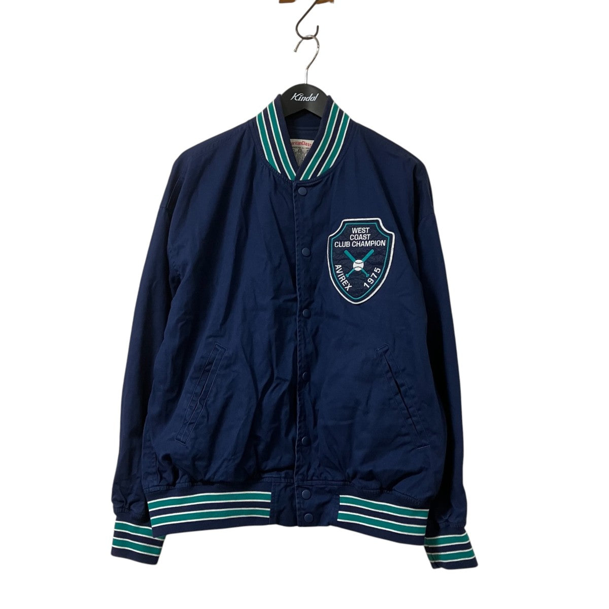 AVIREX LIGHT STADIUM JACKETブルゾン783-3152009 古着・中古-1枚目のアイテム画像