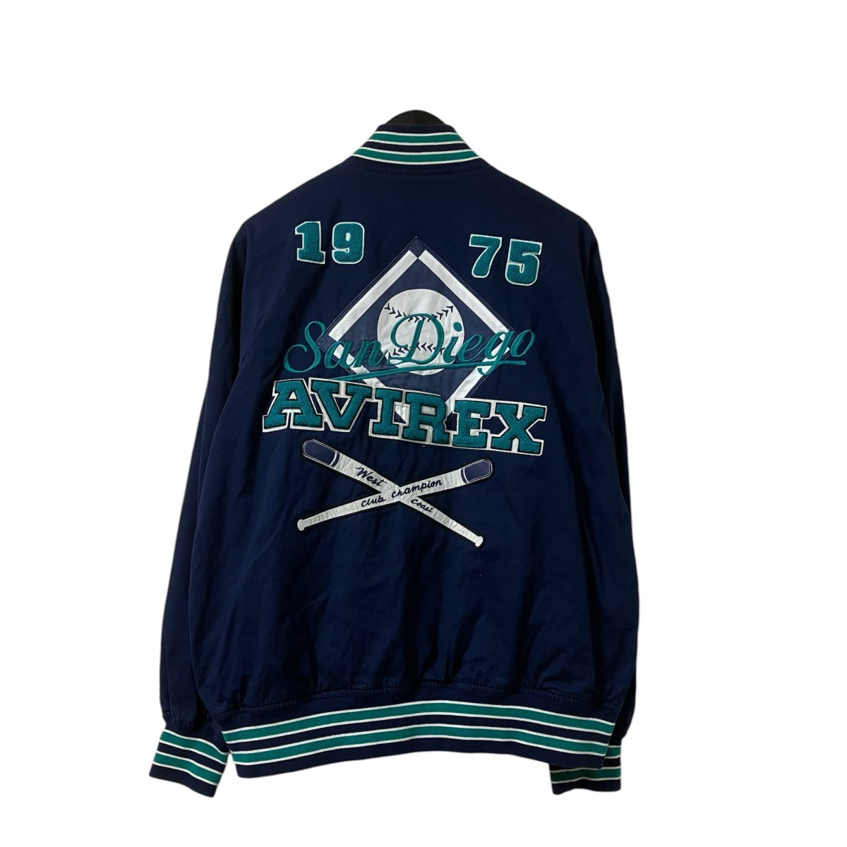AVIREX LIGHT STADIUM JACKETブルゾン783-3152009 古着・中古-2枚目のアイテム画像