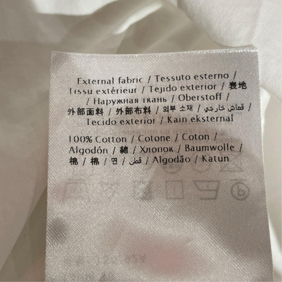 VALENTINO 長袖シャツ3V3ABR954WW 古着・中古-7枚目のアイテム画像