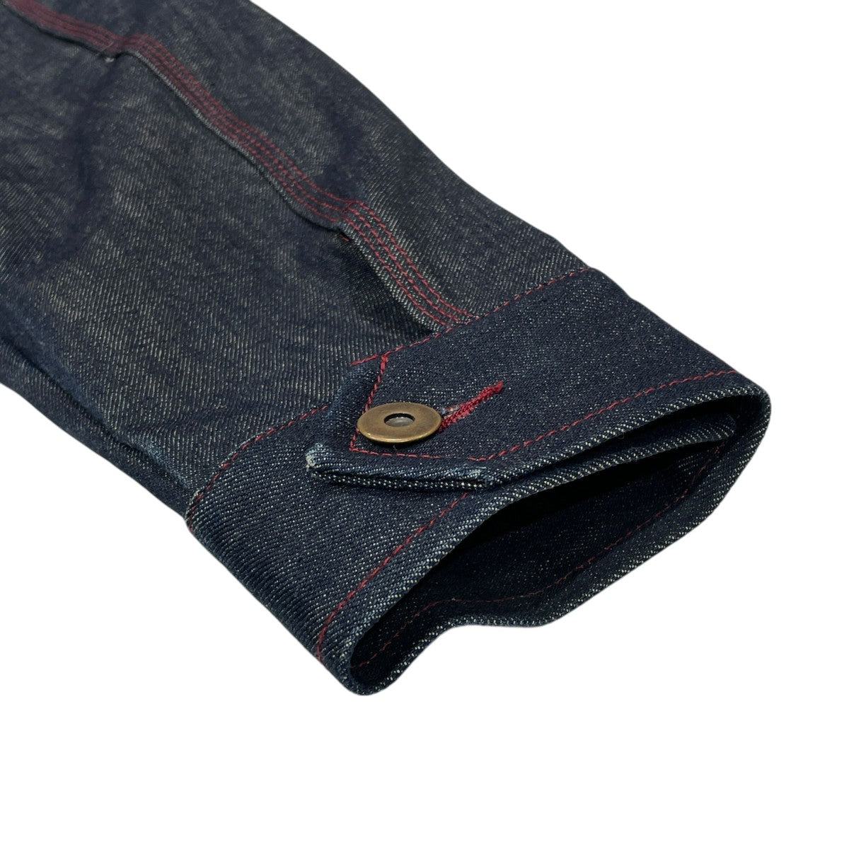 EVISEN×PASSPORT SELVEDGE DENIM WORKERSCLUB JACKETデニムジャケット 古着・中古-4枚目のアイテム画像