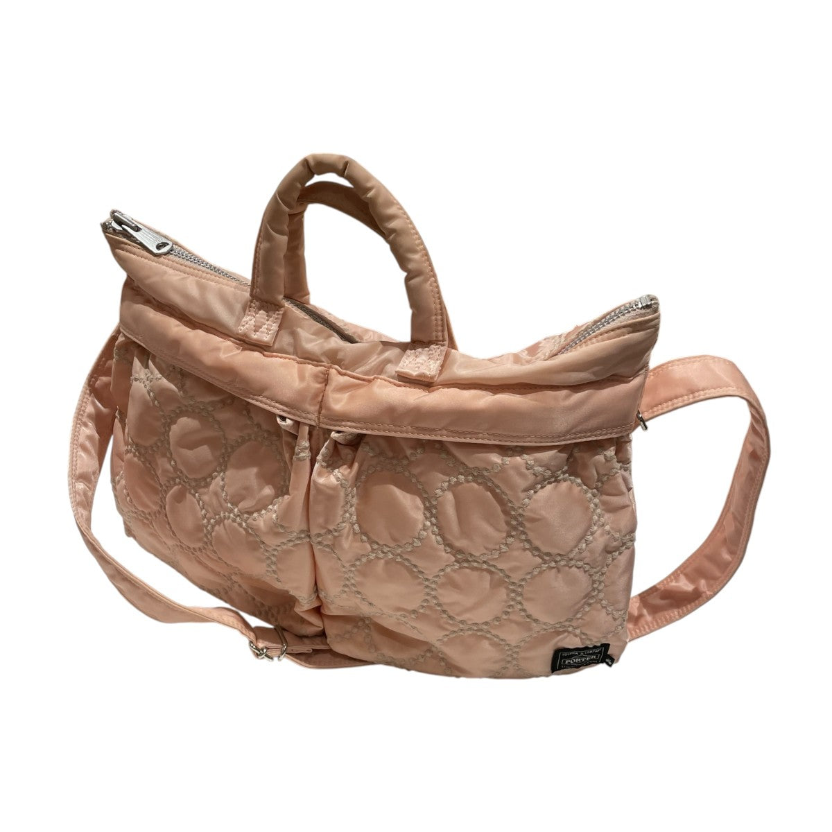 mina perhonen×PORTER 2WAY SHORT HELMET BAG2WAYバッグ 古着・中古-1枚目のアイテム画像