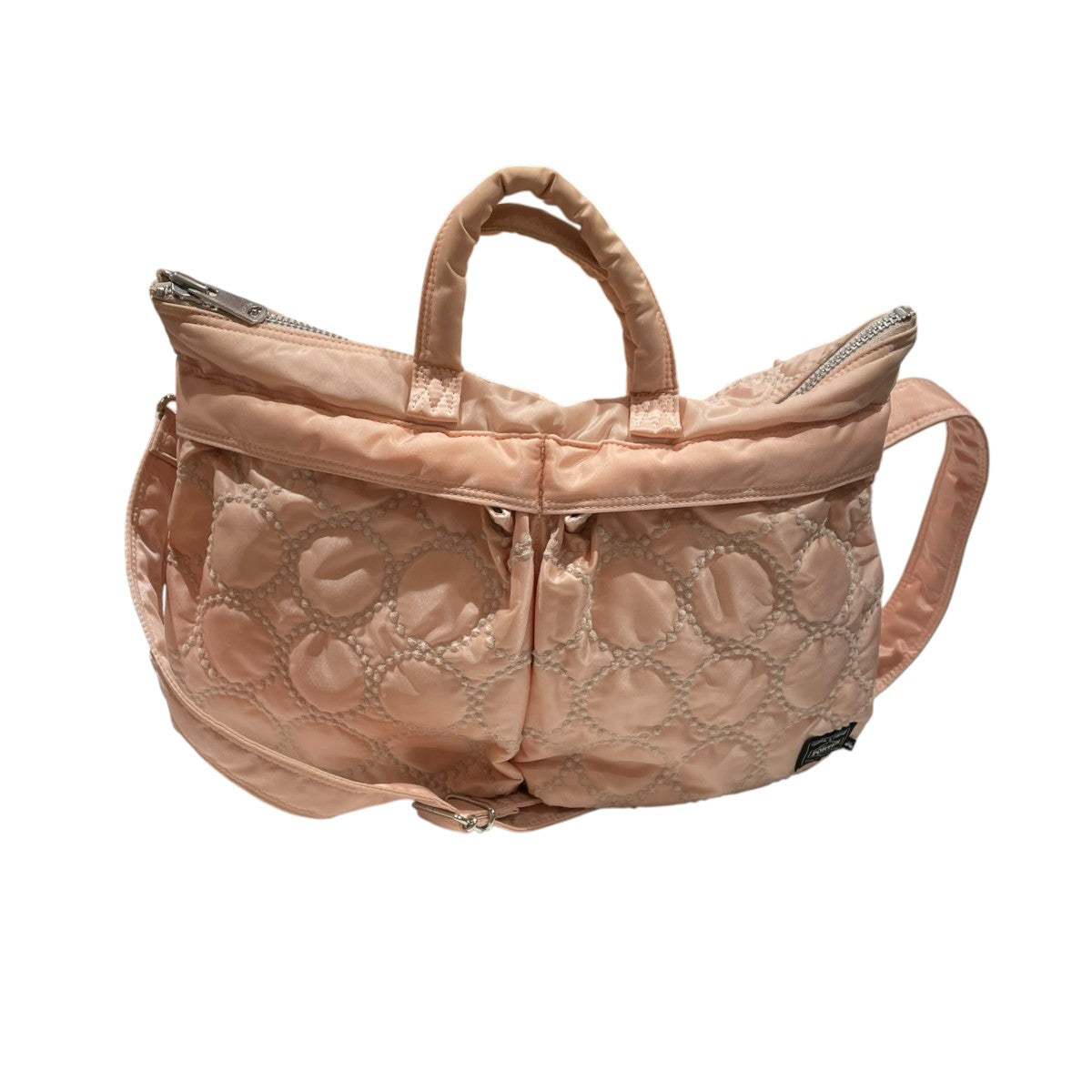 mina perhonen×PORTER 2WAY SHORT HELMET BAG2WAYバッグ 古着・中古-2枚目のアイテム画像